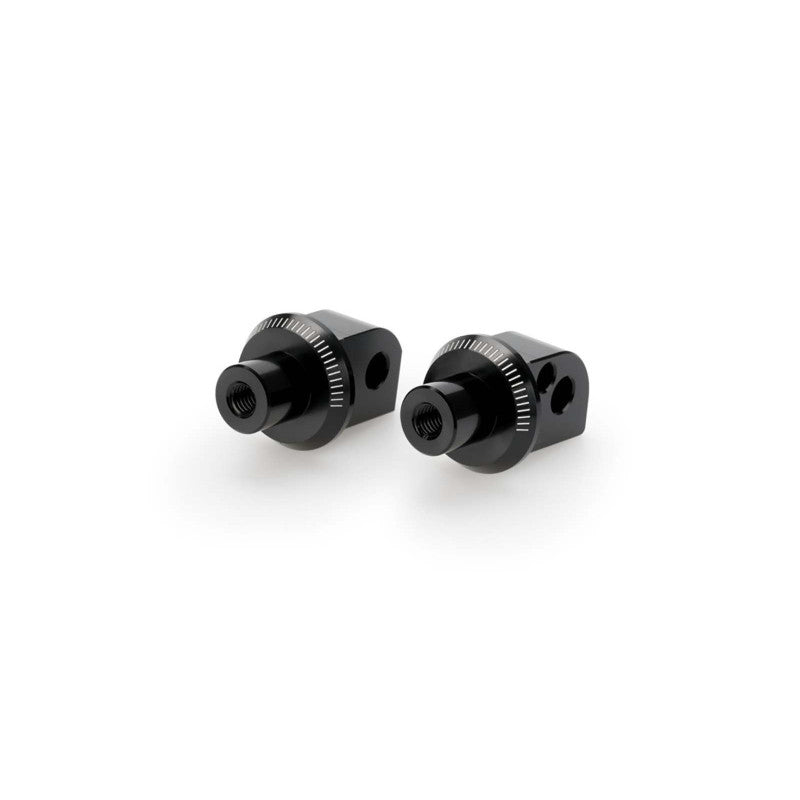 PUIG ADATTATORI POGG. FISSI PASSEGGERO KAWASAKI ZX-10RR 21-25 NERO