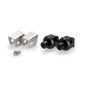 PUIG ADATTATORI POGG. FISSI PASSEGGERO PER BMW F850 GS 18-23 NERO
