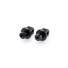 Carica l'immagine nel visualizzatore di Gallery, PUIG ADATTATORI POGG. FISSI PASSEGGERO SUZUKI GSR600 06-11 NERO