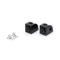 PUIG ADATTATORI POGG. REGOLABILI CONDUCENTE HONDA CB650R NEO SPORTS CAFE ECLUTCH 24-25 NERO