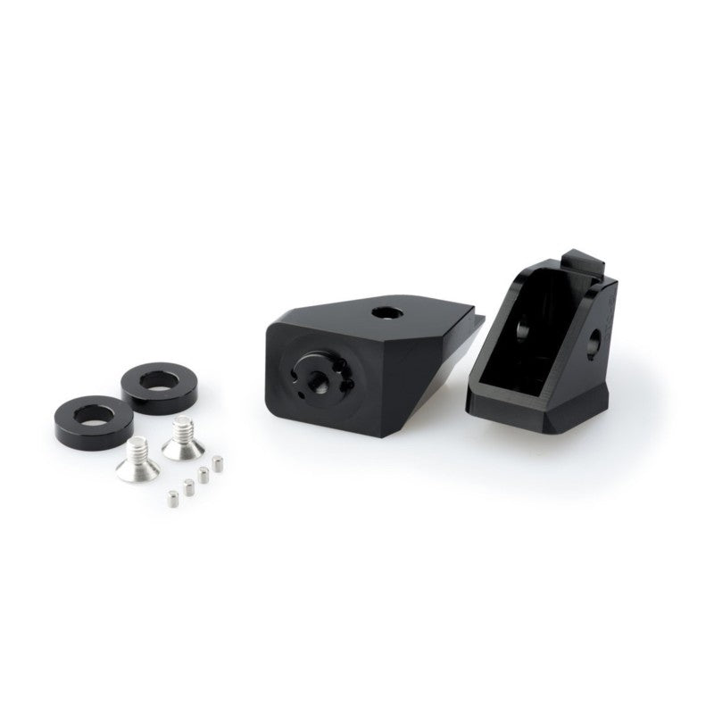 PUIG ADATTATORI POGG. REGOLABILI CONDUCENTE PER BMW F800 GS ADVENTURE 13-15 NERO