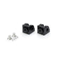 PUIG ADATTATORI POGG. REGOLABILI CONDUCENTE PER BMW S1000 RR 17-18 NERO