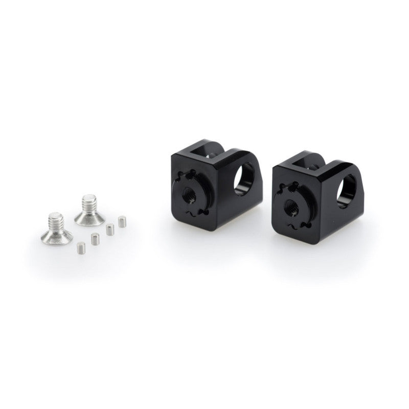 PUIG ADATTATORI POGG. REGOLABILI CONDUCENTE PER KAWASAKI Z H2 21-25 NERO