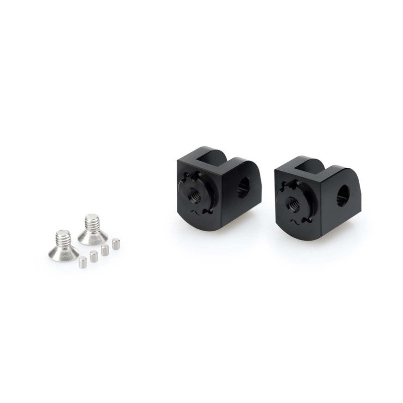 PUIG ADATTATORI POGG. REGOLABILI CONDUCENTE PER KAWASAKI ZX-10R 19-20 NERO