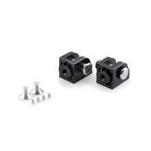 Carica l'immagine nel visualizzatore di Gallery, PUIG ADATTATORI POGG. REGOLABILI CONDUCENTE YAMAHA YZF-R1/R1M 20-24 NERO