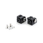 PUIG ADATTATORI POGG. REGOLABILI CONDUCENTE YAMAHA YZF-R1/R1M 20-24 NERO