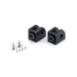 PUIG ADATTATORI POGG. REGOLABILI CONDUCENTE YAMAHA YZF-R3 2025 NERO