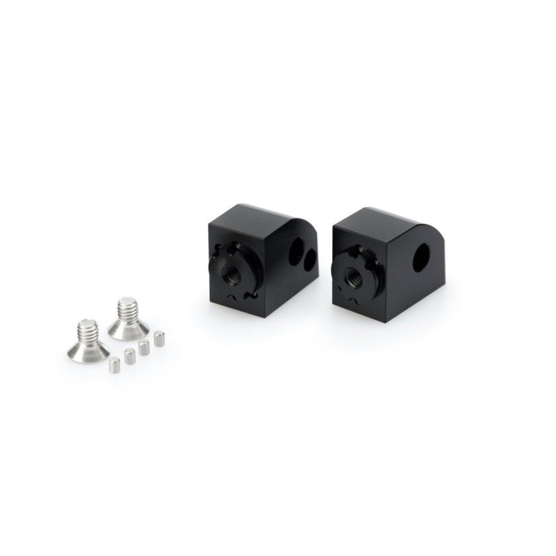 PUIG ADATTATORI POGG. REGOLABILI PASSEGGERO BMW R1250 RS 23-25 NERO