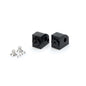 PUIG ADATTATORI POGG. REGOLABILI PASSEGGERO PER BMW R NINE T 17-20 NERO