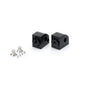 PUIG ADATTATORI POGG. REGOLABILI PASSEGGERO PER BMW R NINE T PURE 21-24 NERO