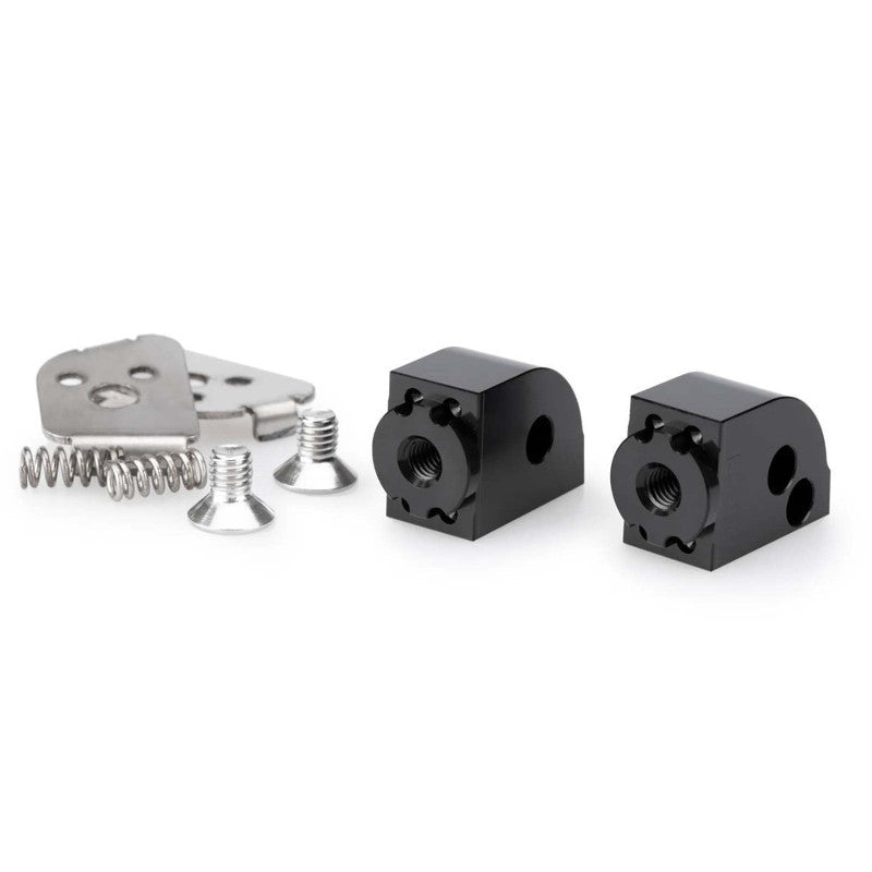 PUIG ADATTATORI POGG. REGOLABILI PASSEGGERO SUZUKI DL800 V-STROM DE 23-25 NERO