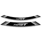 PUIG ADESIVI CERCHI BMW R NINE T BIANCO - Il set consiste di 8 strisce adesive - COD. 9133B