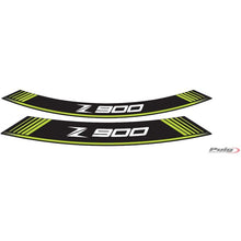 Carica l'immagine nel visualizzatore di Gallery, PUIG ADESIVI CERCHI KAWASAKI Z900 VERDE - Il set consiste di 8 strisce adesive - COD. 9291V