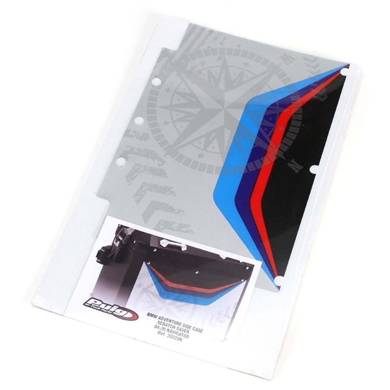 PUIG ADESIVO BORSA LATERALE MOD. ADVENTURE NAVIGATOR K25 BMW R1200 GS 17-18 NERO
