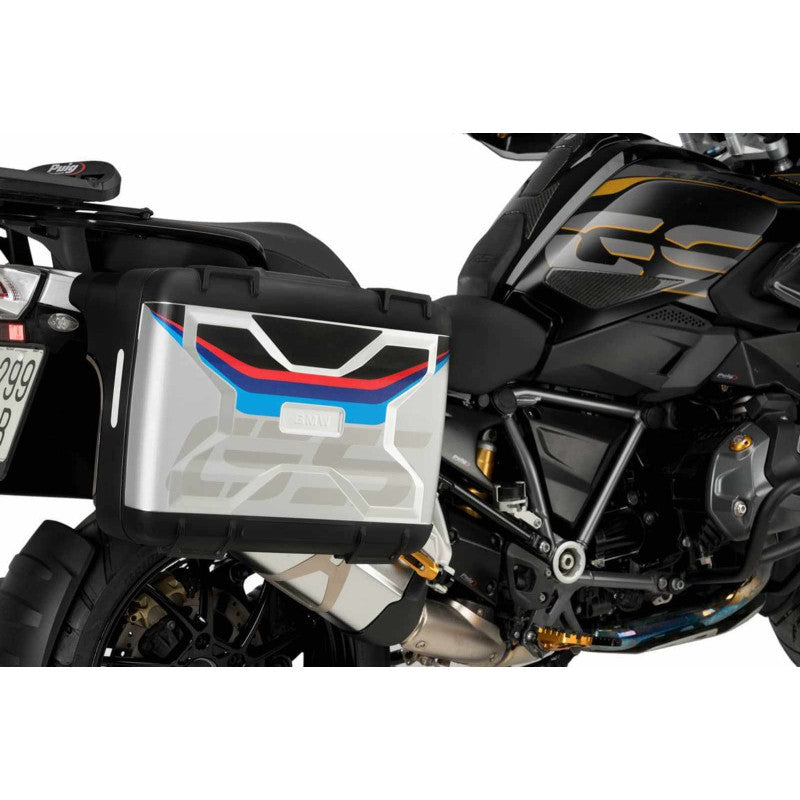 PUIG ADESIVO BORSA LATERALE MOD. VARIO K25 GS PER BMW R1200 GS 08-12 NERO