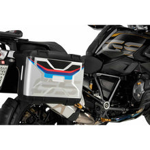 Carica l'immagine nel visualizzatore di Gallery, PUIG ADESIVO BORSA LATERALE MOD. VARIO K25 GS PER BMW R1200 GS 08-12 NERO