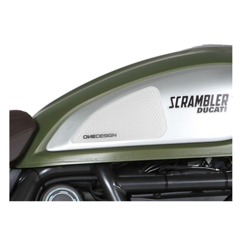 PUIG ADESIVO SERBATOIO SPECIFICO LATERALE PER DUCATI SCRAMBLER ICON 21-22 TRASPARENTE