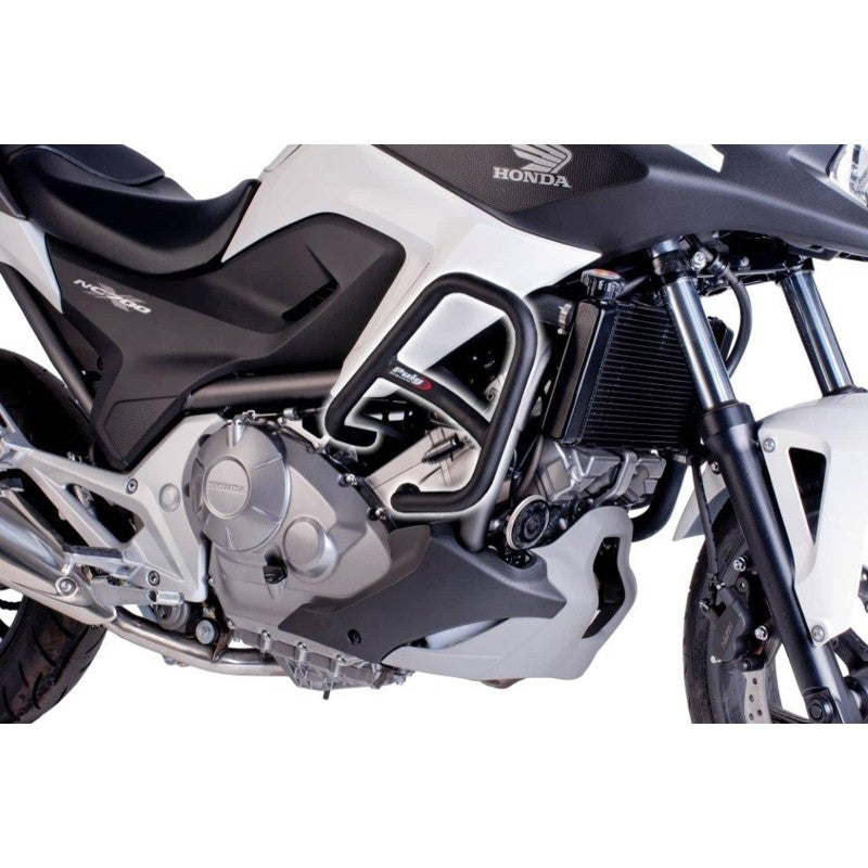 PUIG BARRE DI PROTEZIONE MOTORE HONDA NC700X 12-13 NERO