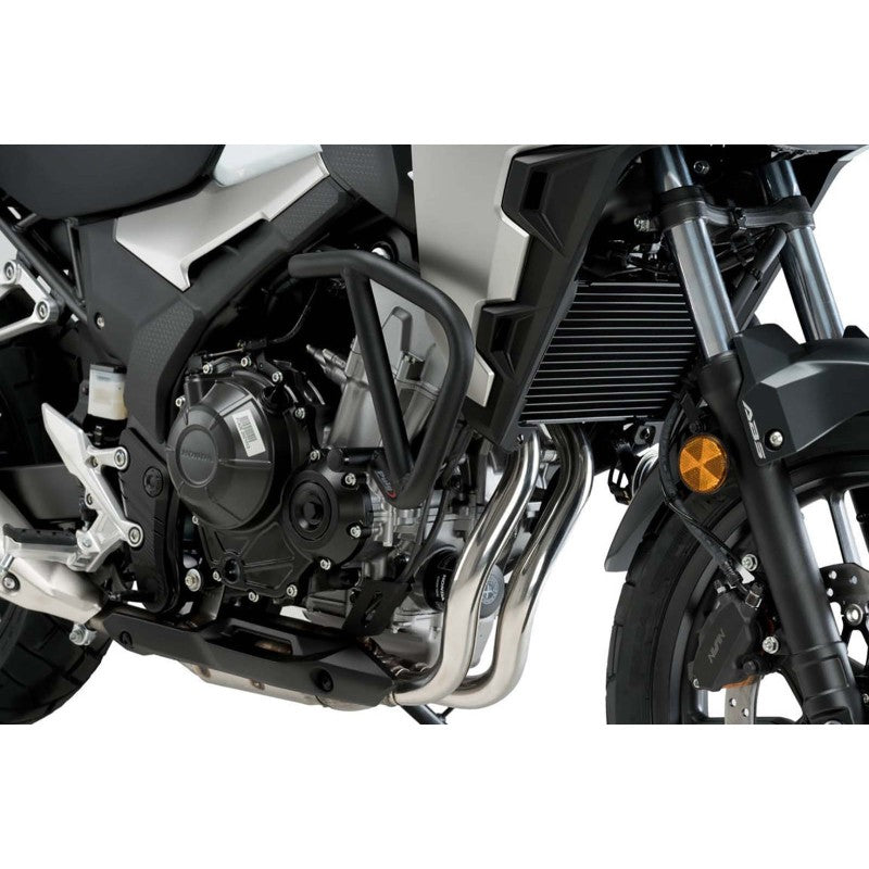 PUIG BARRE DI PROTEZIONE MOTORE HONDA NX500 24-25 NERO