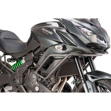 Carica l'immagine nel visualizzatore di Gallery, PUIG BARRE DI PROTEZIONE MOTORE PER KAWASAKI VERSYS 650 2021 NERO