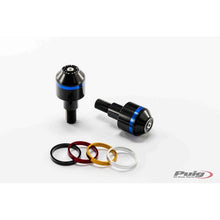 Carica l'immagine nel visualizzatore di Gallery, PUIG BILANCIERI MOD. CORTO CON ANELLI PER BMW C650 GT 19-23 NERO