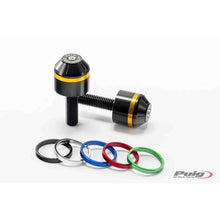 Carica l'immagine nel visualizzatore di Gallery, PUIG BILANCIERI MOD. CORTO CON ANELLI PER BMW S1000 RR 09-11 NERO