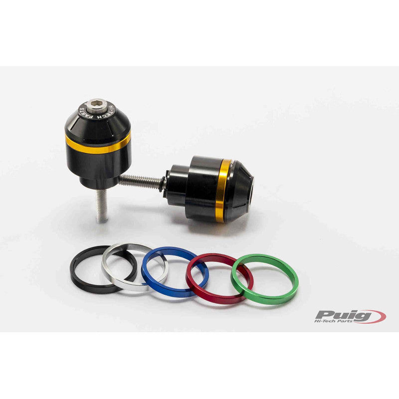 PUIG BILANCIERI MOD. CORTO CON ANELLI PER HONDA CBR1000RR FIREBLADE 06-07 NERO