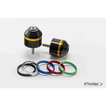 Carica l'immagine nel visualizzatore di Gallery, PUIG BILANCIERI MOD. CORTO CON ANELLI SUZUKI B-KING 08-11 NERO