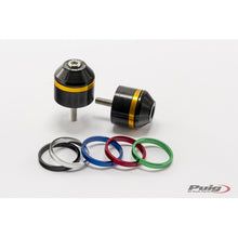 Carica l'immagine nel visualizzatore di Gallery, PUIG BILANCIERI MOD. CORTO CON ANELLI SUZUKI DL650XT V-STROM EXPLORER 2025 NERO