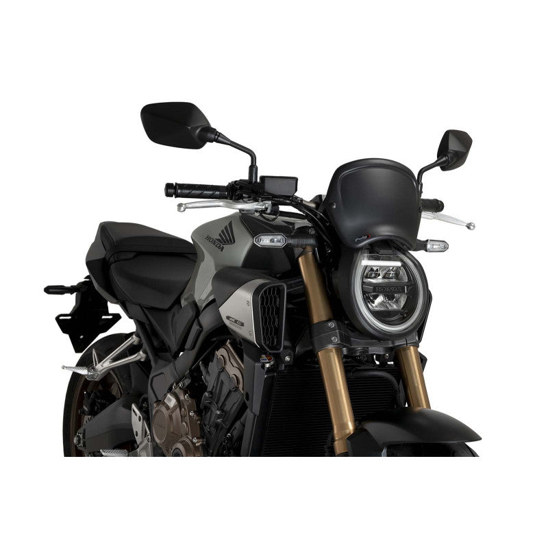 PUIG CARENATURA FRONTALE HONDA CB650R NEO SPORTS CAFE 24-25 NERO OPACO