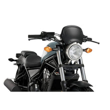 Carica l'immagine nel visualizzatore di Gallery, PUIG CARENATURA FRONTALE HONDA CMX 500 REBEL 17-19 NERO OPACO