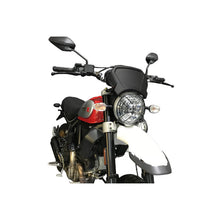 Carica l'immagine nel visualizzatore di Gallery, PUIG CARENATURA FRONTALE IN ALLUMINIO PER DUCATI SCRAMBLER DESERT SLED 19-20 NERO