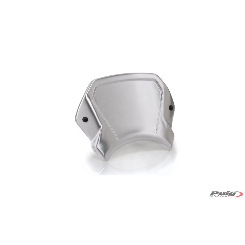 PUIG CARENATURA FRONTALE IN ALLUMINIO TRIUMPH SCRAMBLER 900 23-25 SILVER