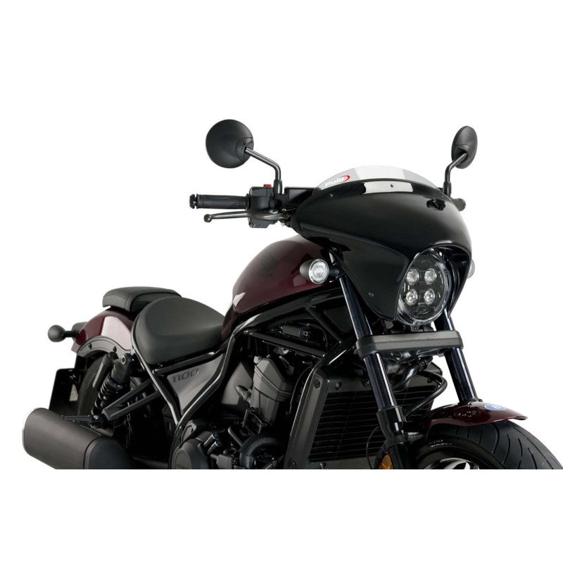 PUIG CUPOLINO BATWING SML SPORT PER HONDA CMX1100 DCT REBEL 21-24 FUME CHIARO-21069H