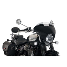 Carica l'immagine nel visualizzatore di Gallery, PUIG CUPOLINO BATWING SML SPORT TRIUMPH BONNEVILLE SPEEDMASTER 18-20 FUME CHIARO