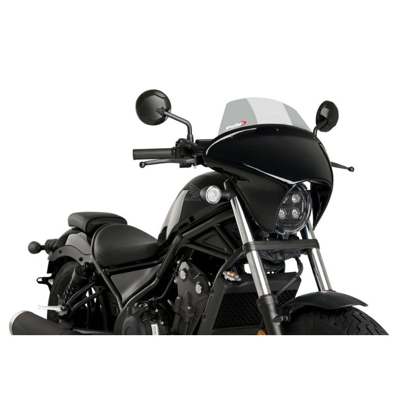 PUIG CUPOLINO BATWING SML TOURING PER HONDA CMX500 REBEL 2025 FUME CHIARO-21066H