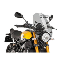 Carica l'immagine nel visualizzatore di Gallery, PUIG CUPOLINO CUSTOM I TRIUMPH SCRAMBLER 06-16 FUME CHIARO