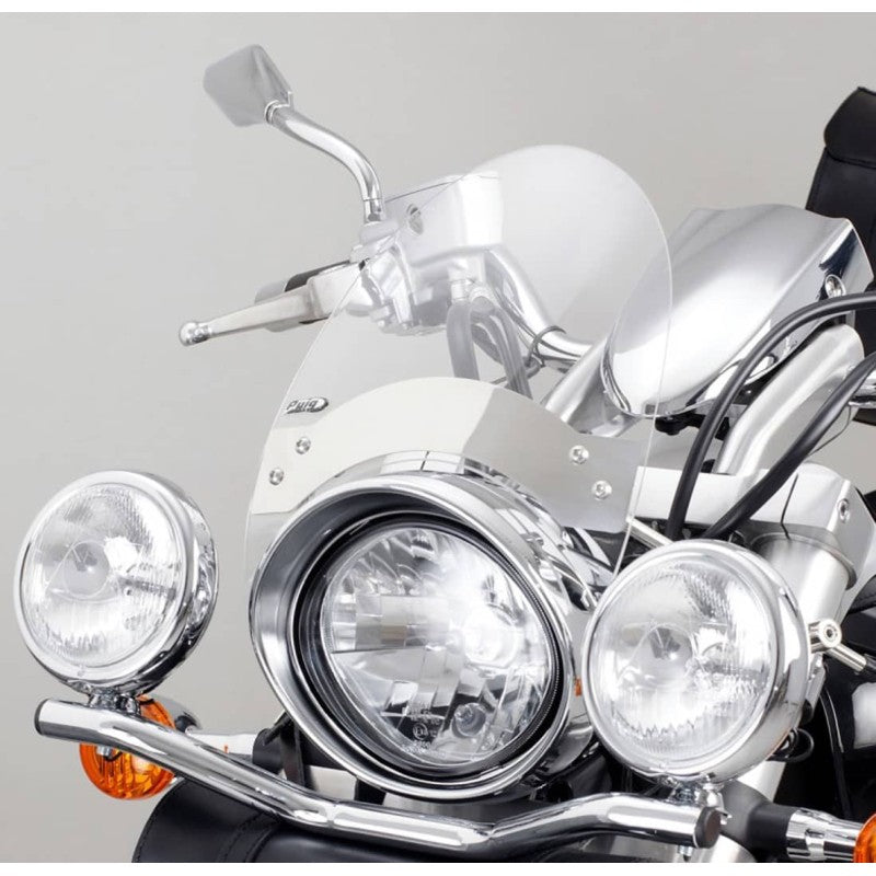 PUIG CUPOLINO CUSTOM ROADSTER HONDA VT750 C SHADOW 10-16 TRASPARENTE