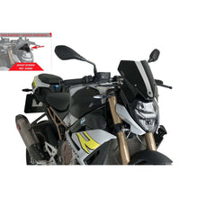 Carica l'immagine nel visualizzatore di Gallery, PUIG CUPOLINO NAKED N.G. SPORT BMW M1000 R 23-24 NERO