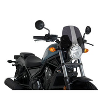 Carica l'immagine nel visualizzatore di Gallery, PUIG CUPOLINO NAKED N.G. SPORT HONDA CMX500 REBEL 17-19 FUME SCURO