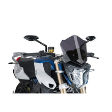 Carica l'immagine nel visualizzatore di Gallery, PUIG CUPOLINO NAKED N.G. SPORT PER BMW F800 R 17-19 FUME SCURO