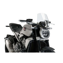 Carica l'immagine nel visualizzatore di Gallery, PUIG CUPOLINO NAKED N.G. SPORT PER HONDA CB1000R BLACK EDITION 21-25 TRASPARENTE