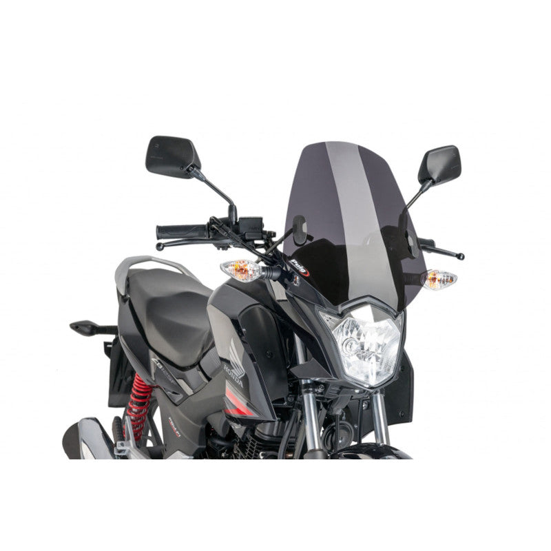 PUIG CUPOLINO NAKED N.G. SPORT PER HONDA CB125F 15-16 FUME SCURO