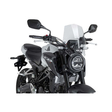 Carica l'immagine nel visualizzatore di Gallery, PUIG CUPOLINO NAKED N.G. SPORT PER HONDA CB300R NEO SPORTS CAFE 24-25 TRASPARENTE