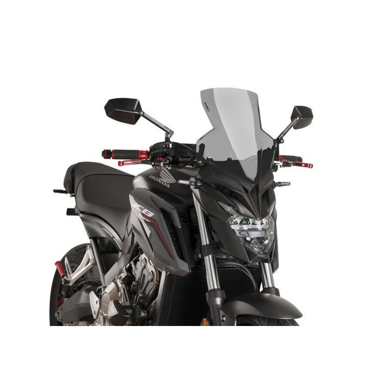 PUIG CUPOLINO NAKED N.G. SPORT PER HONDA CB650F 14-16 FUME SCURO