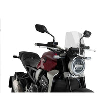 Carica l'immagine nel visualizzatore di Gallery, PUIG CUPOLINO NAKED N.G. SPORT PER HONDA CB650R NEO SPORTS CAFE 19-20 TRASPARENTE