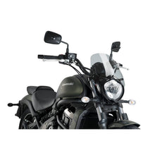 Carica l'immagine nel visualizzatore di Gallery, PUIG CUPOLINO NAKED N.G. SPORT PER KAWASAKI VULCAN S 15-16 FUME CHIARO