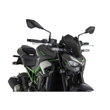 Carica l'immagine nel visualizzatore di Gallery, PUIG CUPOLINO NAKED N.G. SPORT PER KAWASAKI Z900 SE 2025 NERO