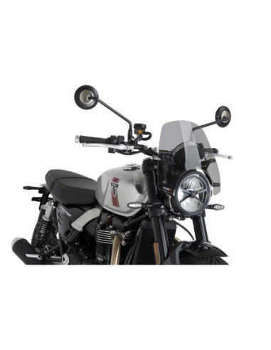 PUIG CUPOLINO NAKED N.G. SPORT PER TRIUMPH SPEED TWIN 1200 RS 2025 FUME CHIARO