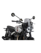 Carica l'immagine nel visualizzatore di Gallery, PUIG CUPOLINO NAKED N.G. SPORT PER TRIUMPH SPEED TWIN 1200 RS 2025 FUME CHIARO